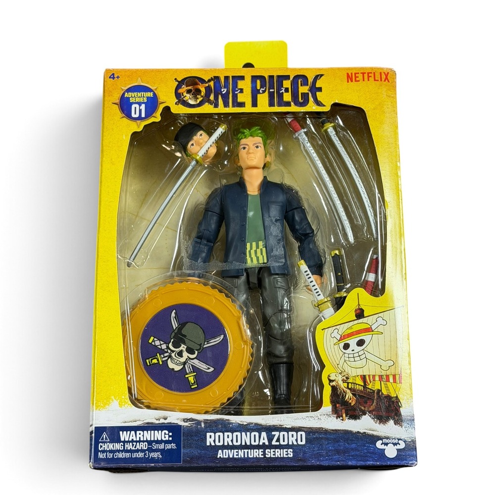 One Piece Roronoa Zoro Netflix Adventure Series 01 Action Figure Moose Toys